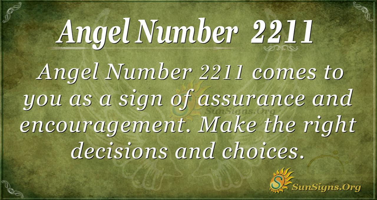 angel numbers 2211 meaning Explained: Discover Its Spiritual Significance