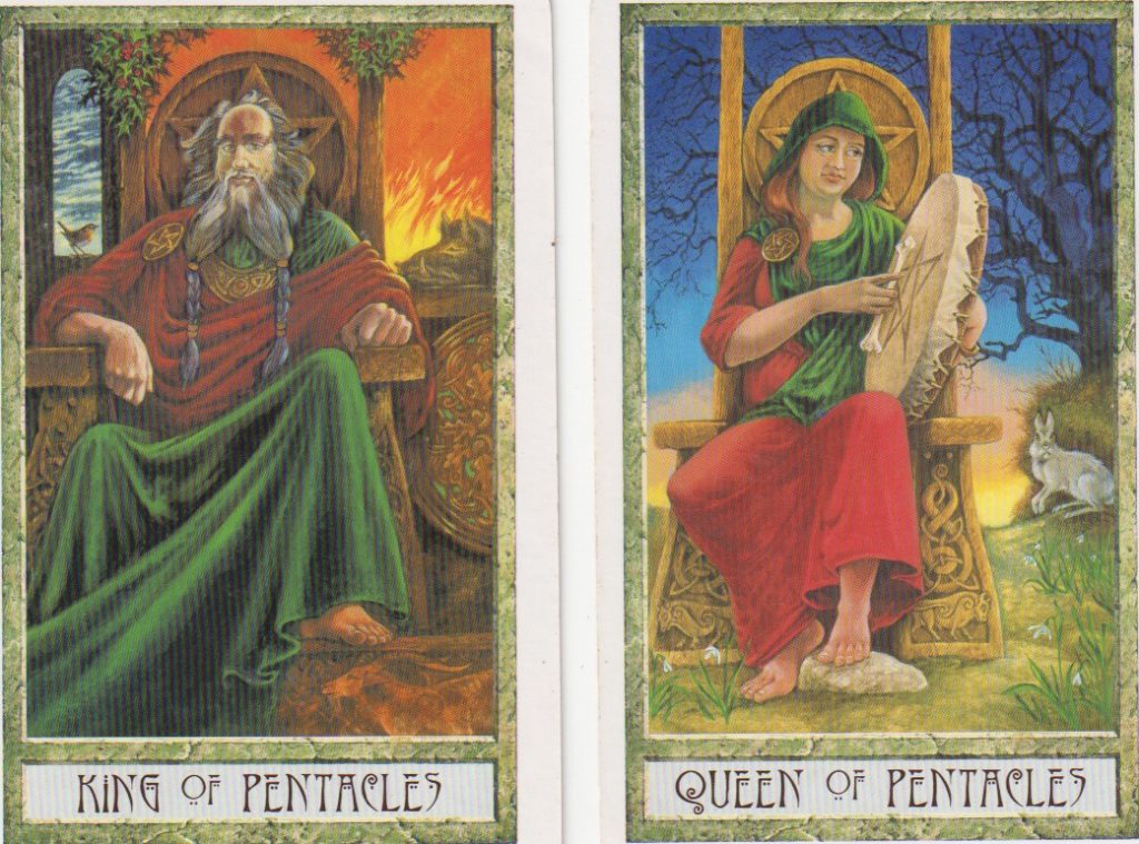 Understanding King and Queen of Pentacles Together as a Pair