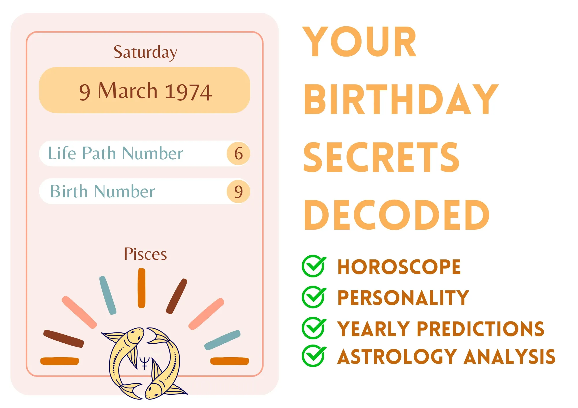 1974 Astrology: Learn About Love, Life, and Luck of 1974