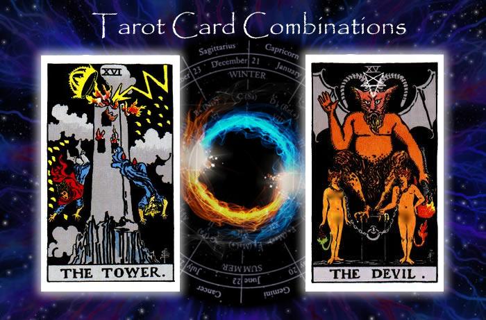 Devil and Tower Tarot Combination: Is it a Bad Omen in Your Tarot Reading?