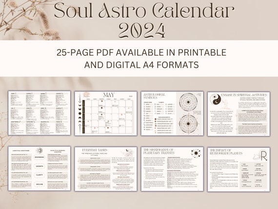 astrology calendar 2024 pdf free download: find the best printable for your zodiac sign!