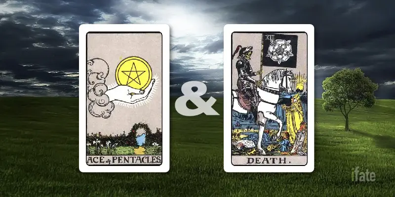 Death and Ace of Pentacles: How to Interpret This Powerful Tarot Spread.