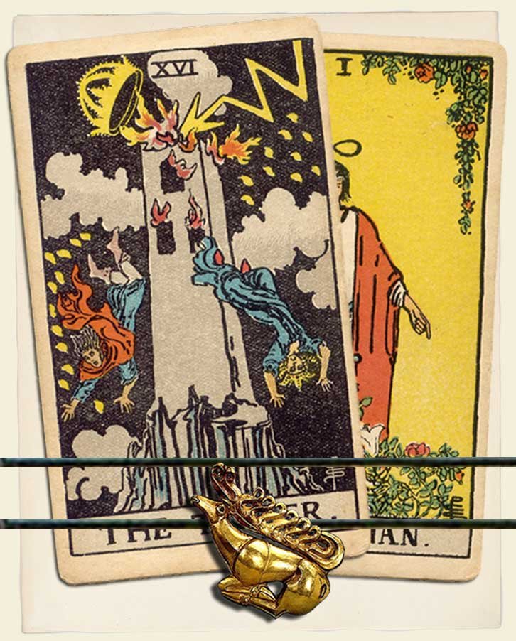 Tower and Magician Tarot Together Meaning Explained (Simple Guide to This Intense Tarot Combination)