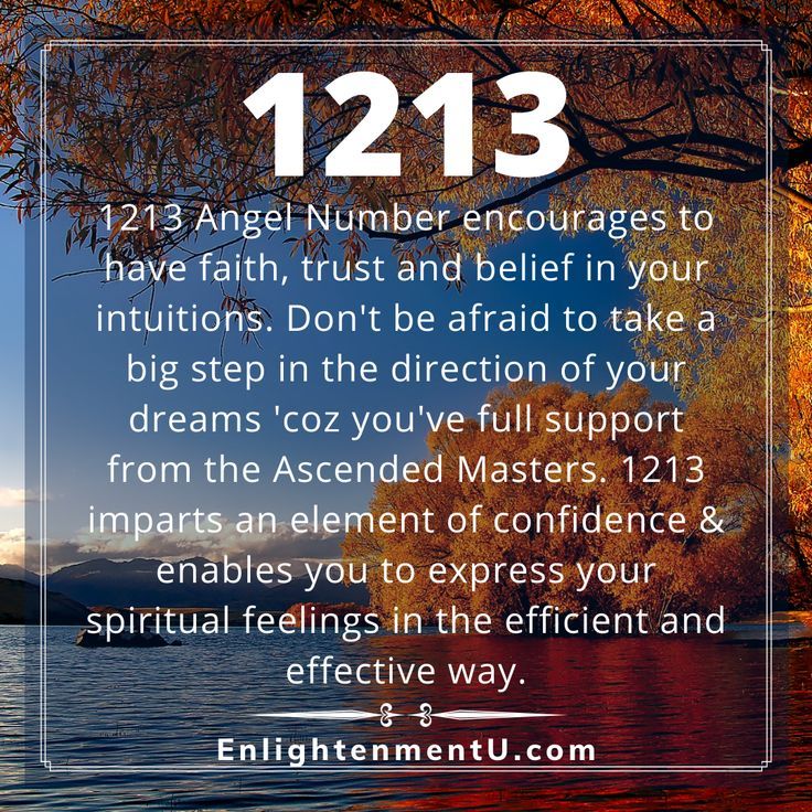 Keep seeing 1213 angel numbers? Learn what it means now.