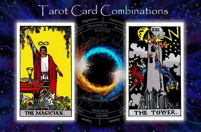 Tower and Magician Tarot Together Meaning Explained (Simple Guide to This Intense Tarot Combination)