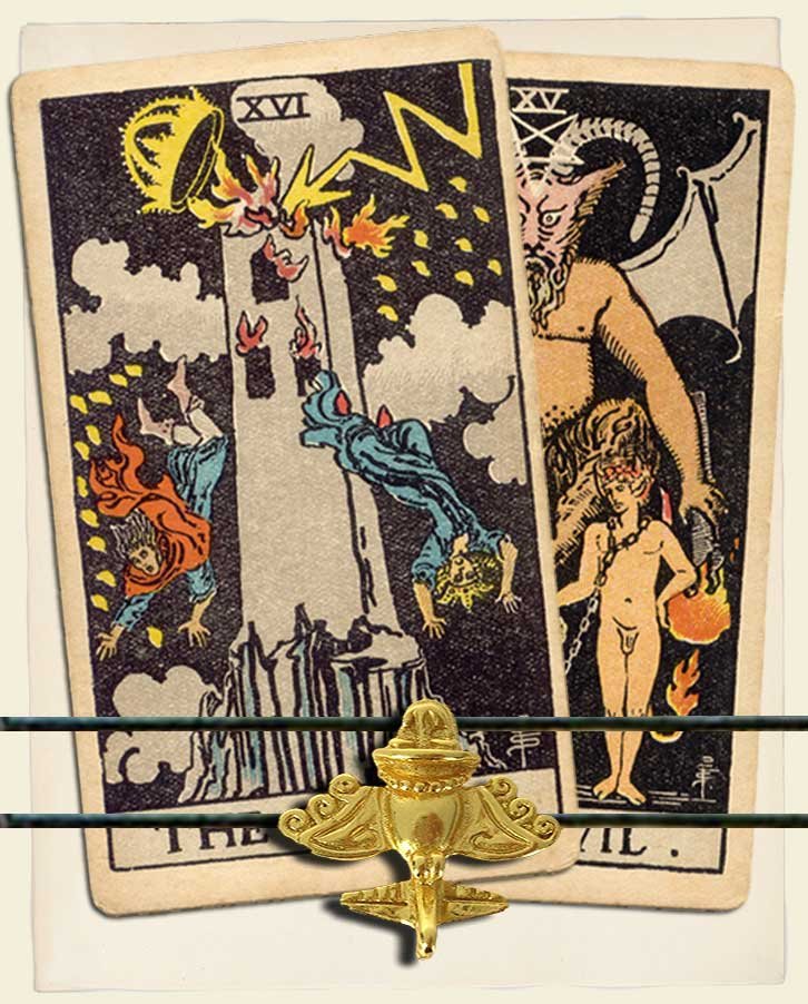 Devil and Tower Tarot Combination: Is it a Bad Omen in Your Tarot Reading?