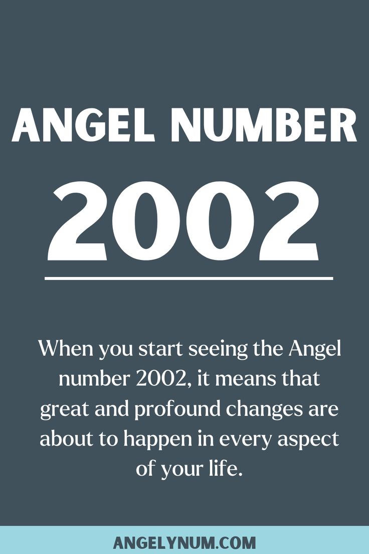 2002 Angel Numbers Meaning: Is This a Sign From Your Angels?