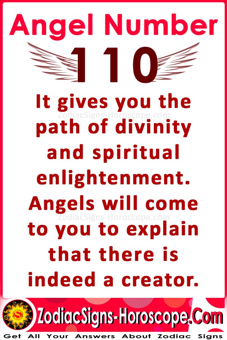 110 angel number: What does it mean for your relationship