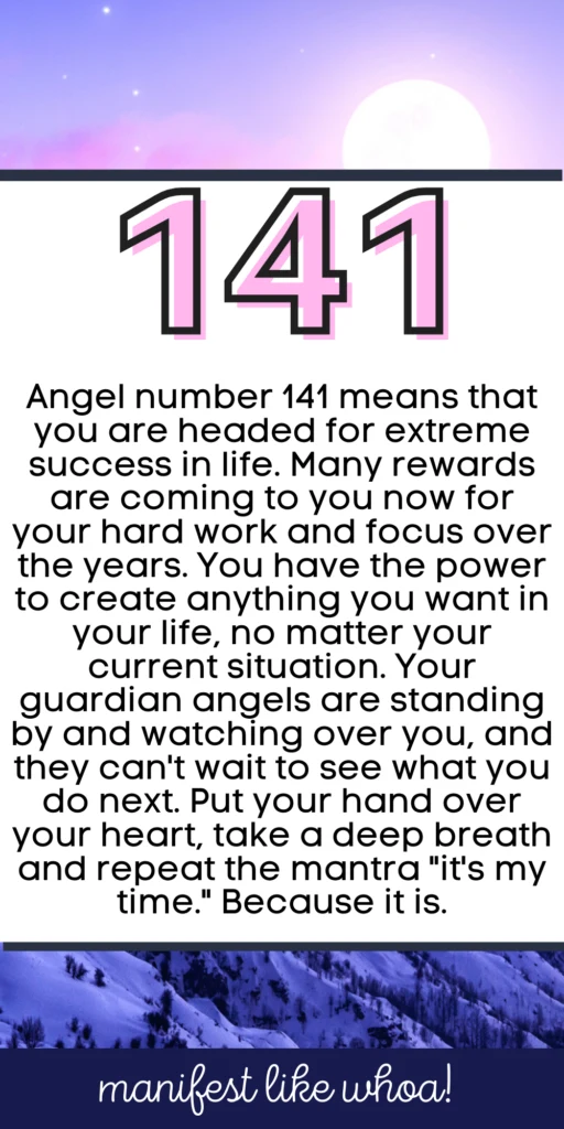 Seeing 141 angel number twin flame? Discover what your angels want to tell you!