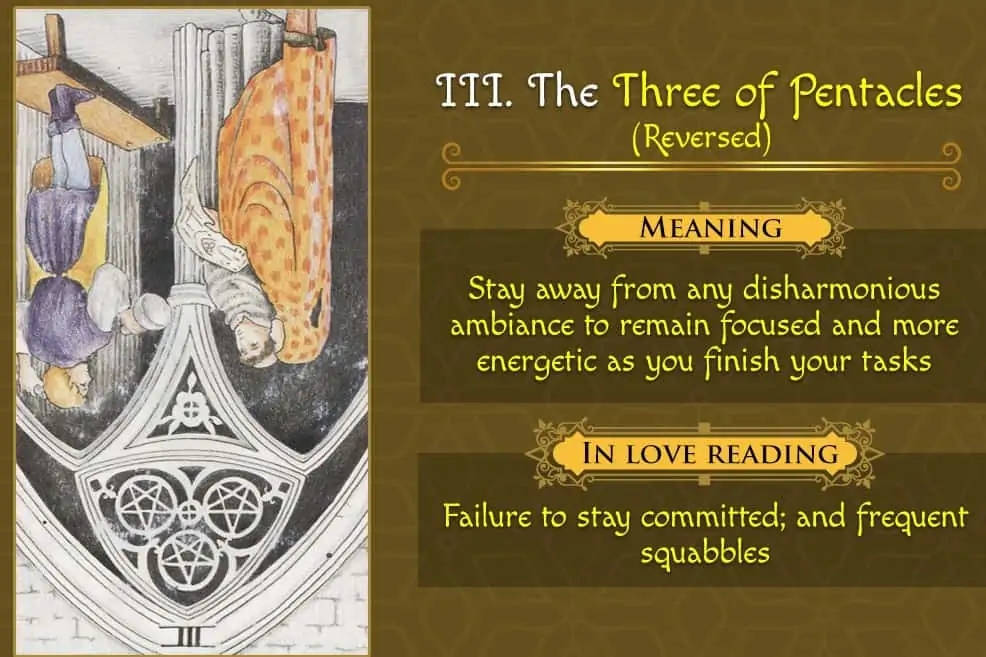 Three of Pentacles Reversed Career (Quick Fixes When You Feel Unskilled)