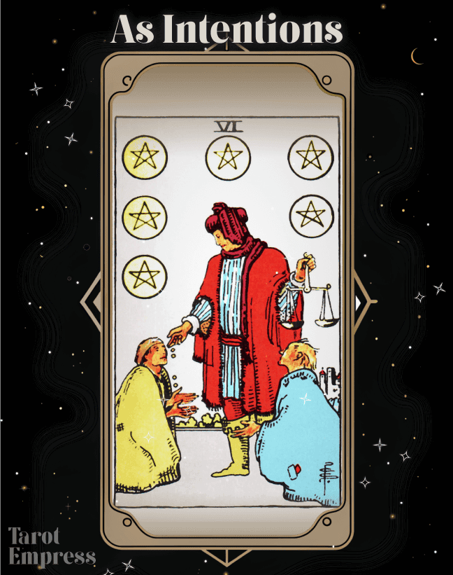 Setting Intentions with the Six of Pentacles: A Simple Guide for Beginners.