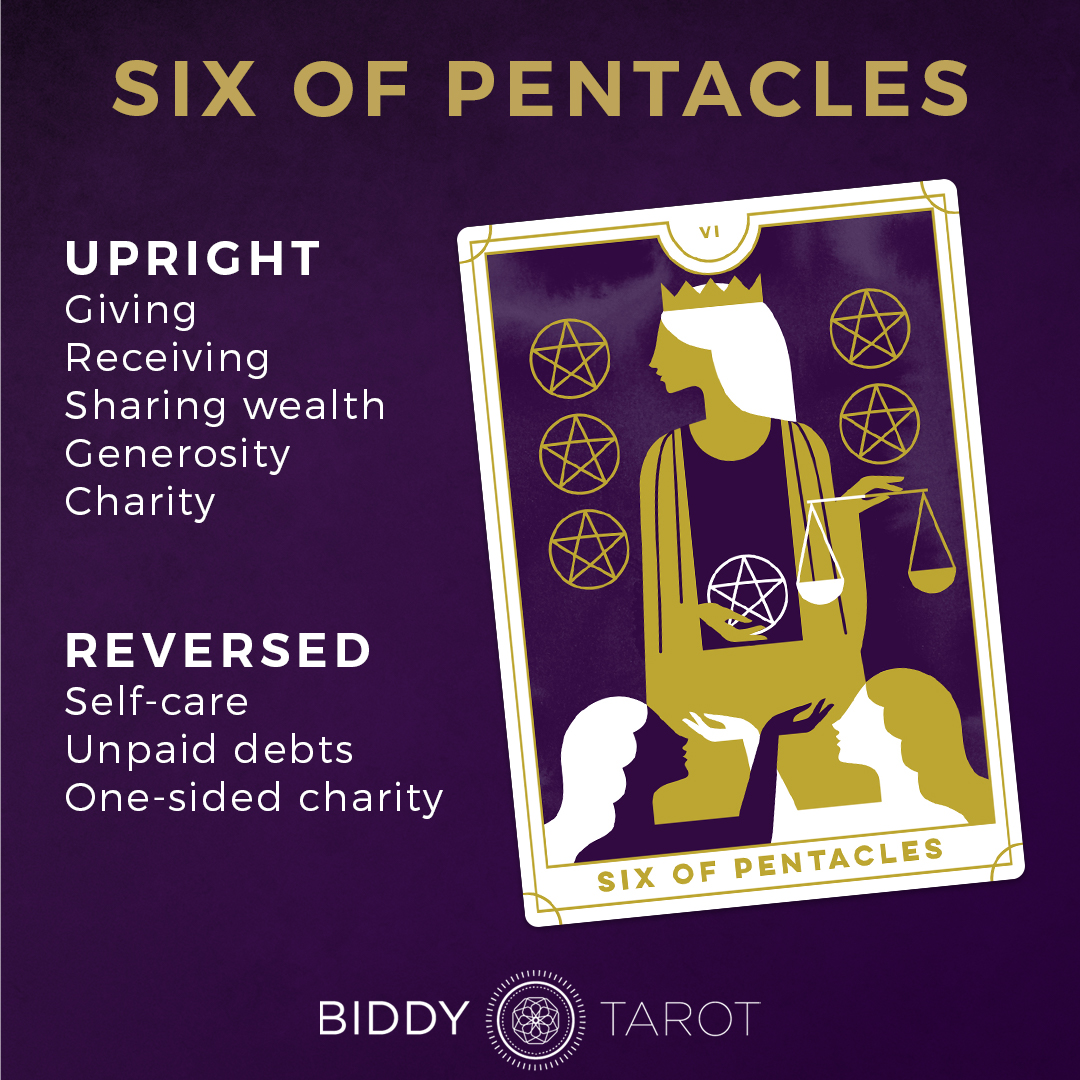 6 of disks tarot meaning reversed: Understand what it means for you now!