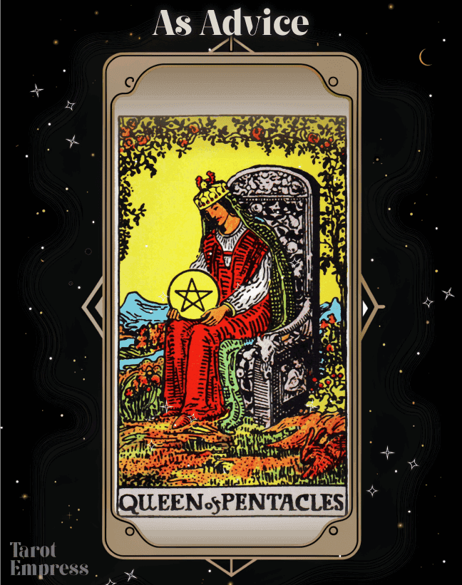 Queen of Pentacles Career Advice: Landing Your Dream Job Now.