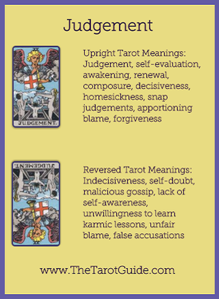 Judgement Tarot Combinations Explained: Simple Tarot Reading Tips for You!