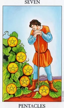 7 of Pentacles as Intentions: How to Use This Card for Growth